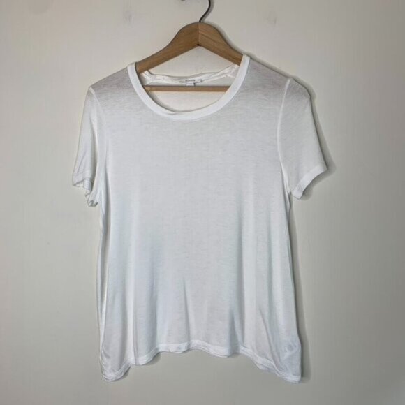 Aritzia Wilfred T-shirt Tee Short sleeve White Crew neck Casual Basic Size XS - Picture 6 of 15